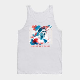 Messi the goat Tank Top